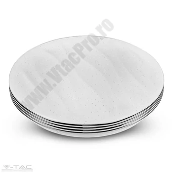 40W Plafoniera LED 3 in 1 cu Telecomanda Dimabila Rotunda Wave - 14601