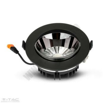 LED Downlight Cip SAMSUNG 10W COB Reflector Negru 3000K - PRO20051