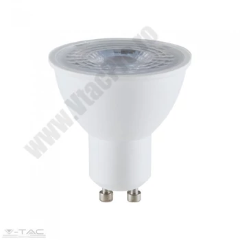 Bec GU10-LED cu chip SAMSUNG 8W 4000K 38° - sku-876